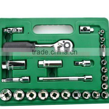 26pcs Socket Set Ratchet Wrench Set 3/8" CRV Auto Repair Tools photo-2