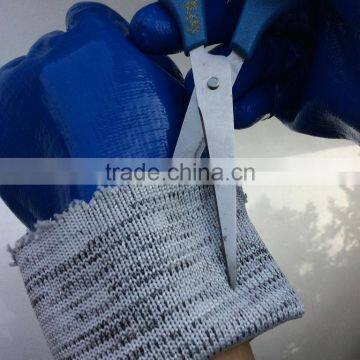 NMSAFETY Water Proof Nitrile Coated Cut Resistant Gloves photo-2