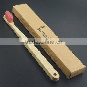 Short Bristle Toothbrush Bamboo Toothbrushes for Teeth Cleaning photo-4