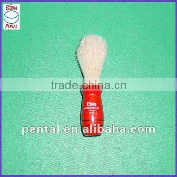 90% TOP BLEACHED WHITE DOUBLE BOILED SHAVING BRUSH