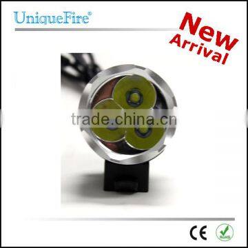 UniqueFire Cree xml U2 Led 3 modes 2000 lumen helmet bike light