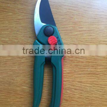 Professional carbon steel bypass hand pruner