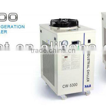 Two 150W CO2 glass laser tubes chiller cw5300AH