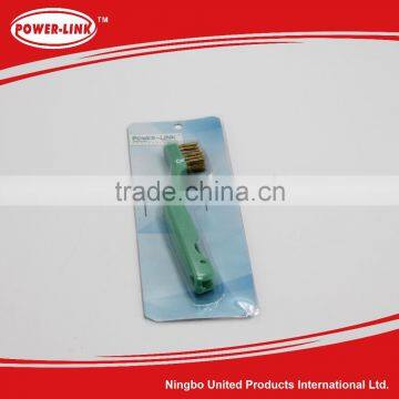 Colorful Wire Brush Plastic Handle Copper Wire Brush Cleaning Brush photo-4