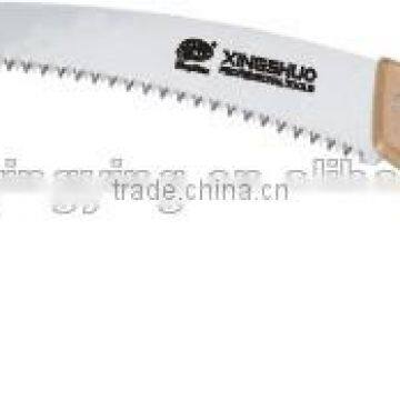 300mm,350mm three side grinding teeth wood handle pruning saw