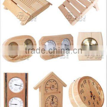 Traditional Leisure Equipment Sauna Accessories Product Sauna Special Cask ,sauna Timer,sauna Laddle ,thermometer photo-2