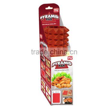 2015 Pyramid Pan as Seen on Tv/Silicone Baking Mat Food Cooling Pads photo-5
