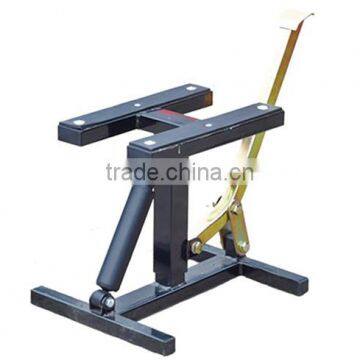 300LBS Adjustable Motorcycle MotoCross Dirt Bike Lift Stand With Wheels photo-4