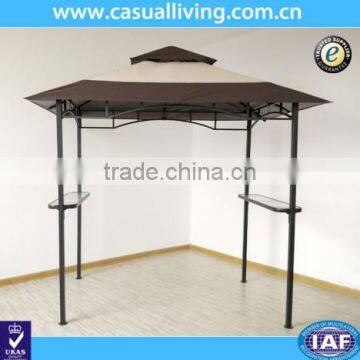 Outdoor Steel Frame Gazebo Tent for Camping Barbecue Use