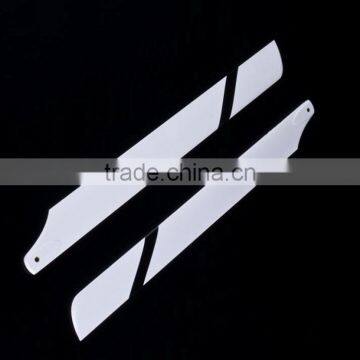 New 1 Pair 325mm Glass Razor Blades Fiber Helicopter Main Rotor Blade for Trex 450 Black