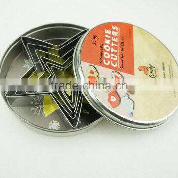 47023 6pcs Five Star Shape Stainless Steel Cookie Cutter Set photo-4