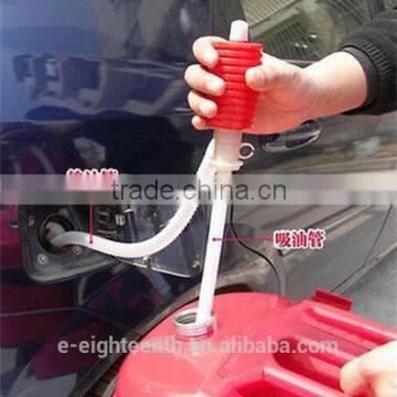 Outdoor Motorcycle Emergency Tool Plastic Manual Pumping Oil Tube Suction Pipe