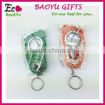 Environmental Simple Beer Bottle Opener Keychain/Footed Shaped Beer Bottle Opener /Hot Sale Bottle Opener