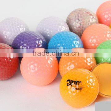 Colorful Golf Crystal Range Ball