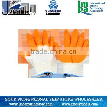 Marine Wholesale Rubber Silicone Coated Cotton Work Glove