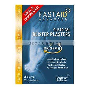 Fastaid Advanced Clear Gel Plasters Blister 5