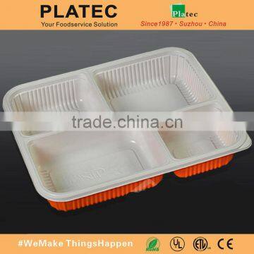 High Quality China Made Plastic Tray, Container, Takeaway Food Tray, Fast Food Container photo-4