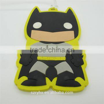 100% Eco-friendly Factory Direct Wholesale Silicone/PVC Luggage Tag