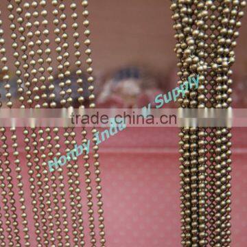 Metal Bead Chain Curtain Room Divider for Interior Design