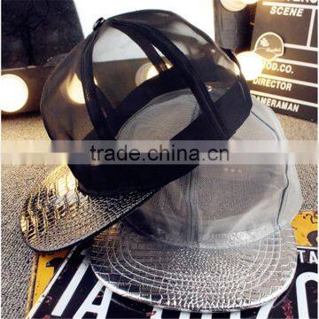 The Summer Sun Baseball Hat Sunscreen Breathable Mesh Cap Flat Along the Hip-hop Cap Cap Plate and Tide photo-3
