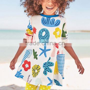 Fancy Popular Summer Plus Size Pakistani Baby Cotton Dress