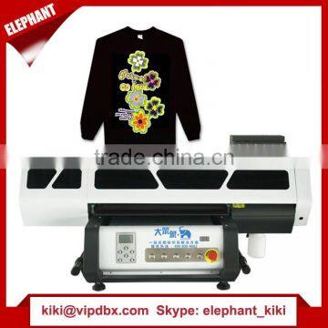 Flatbed t shirt uv printer for sale