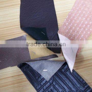 B Grade Pvc Artificial Leather Stocklot for Shoes and Bags photo-5