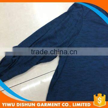 Stock Apparel Men Long Sleeve Slub Cotton T-shirt photo-5