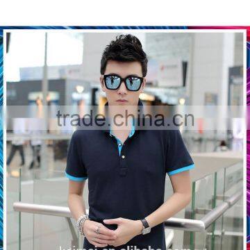 2017 High Quality Fashionable Design Reasonable Price Mens Polo Shirt CVC(60/40) photo-4