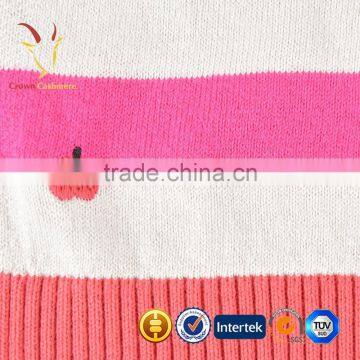 Super Soft Luxury Knitted Cashmere Throw Blanket With Fox Pattern photo-4