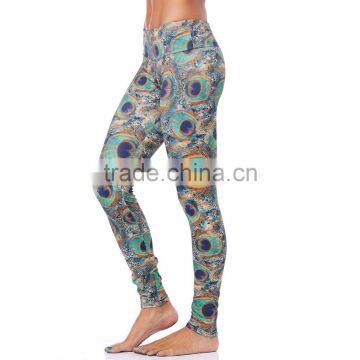 2017 Run Sport Fitness Custom Capri Leggings Wholesale For Women photo-2