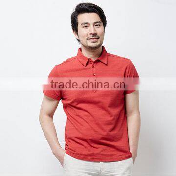 Promotional High Quality Custom 100% Cotton Plain White Polo T-shirt for Men photo-2