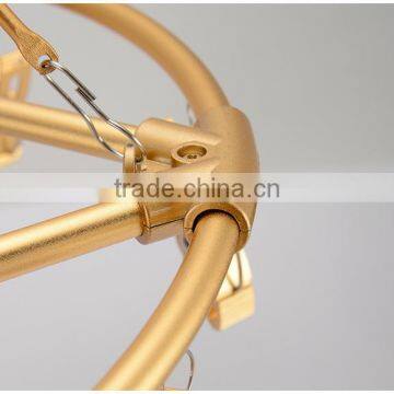 Hot Selling s Type Hooks Aluminium Alloy Clothes Hangers Baby Cloth Hanger photo-3