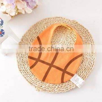 S33356W Ball Character Design Bib Bandanas Baby Bibs Waterproof Feeding Baby Saliva Towel photo-4