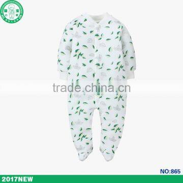 Custom Printing Cotton Winter Baby Romper Kids Bodysuit With OEM Service photo-3