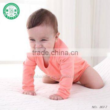 Long Sleeve Cotton Knitted Newborn Baby Clothes Romper photo-3