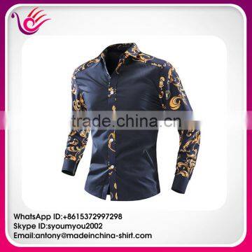 New design fashion low price ready stock customized design shirts