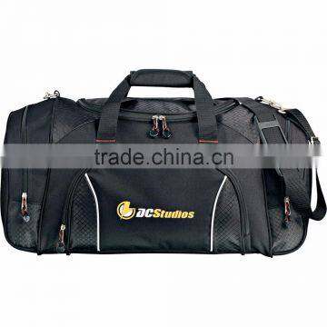 Triton Weekender 24" Carry-All Duffel Bag - Has Bottom Board With Feet, Large Zippered Main Compartment and Comes With Your Logo photo-2