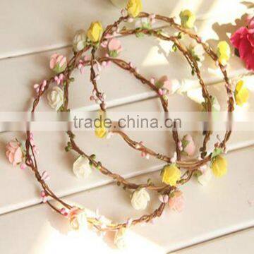 Weding Flower Bridal's Head Hair Wreath Hair Accessory photo-6