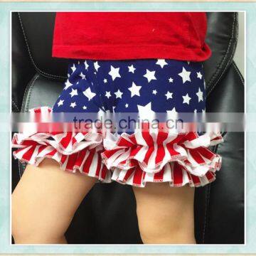 july 4th boutique clothing girl shorts ruffle icing shorts baby boutique wholesale