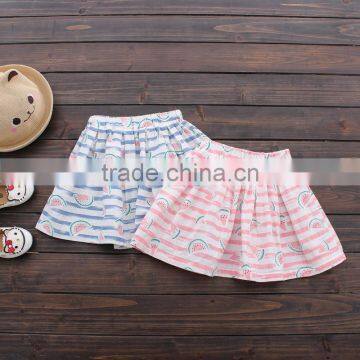 Wholesale Summer Cotton Printing Girls Shirt Dress Sleeveless photo-3