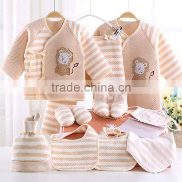Favorite Welcome Baby Homewear Sets Suit Organic Cotton Baby Gift Set Clothes photo-4