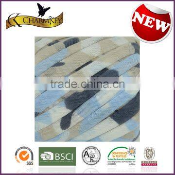 Charmkey Super Bulk Crochet Yarn Cotton Polyester T Shir Yarn Ribbon Yarn for Blankets