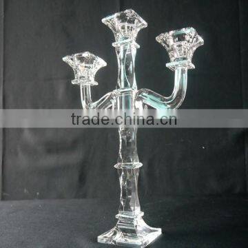 Long-stemmed Glass Candle Hold.. photo-2