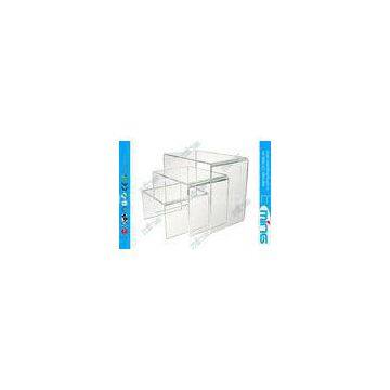 Shop Display Clear Acrylic Display Stands Stack Risers Stand Holder