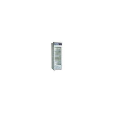 Vertical single door showcase