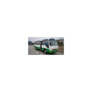 Double Doors 24 + 1 Seater Coaster Van Bus 7.5m With Power Steering 85l Tank