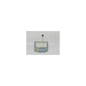 Backlight 3M Adhesive Flexible Membrane Switch Custom With LED window