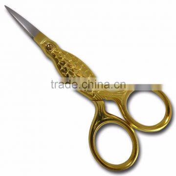 fancy Gold Stainlees steel Household scissors