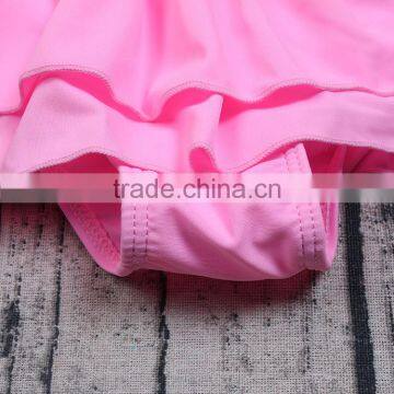 Yawoo New Arrival Baby Girls Pink Swinwear 2pcs Cute Set Infant Kids Bikini With Bathing Cap photo-4